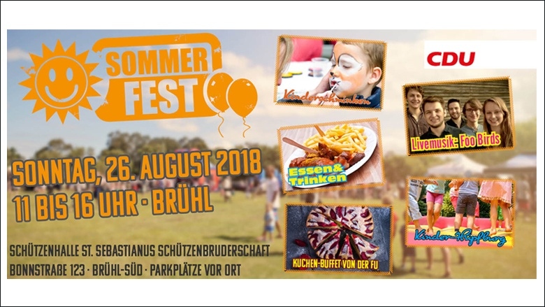 Familien-Sommerfest der CDU im Rhein-Erft-Kreis Familien-Sommerfest der CDU im Rhein-Erft-Kreis